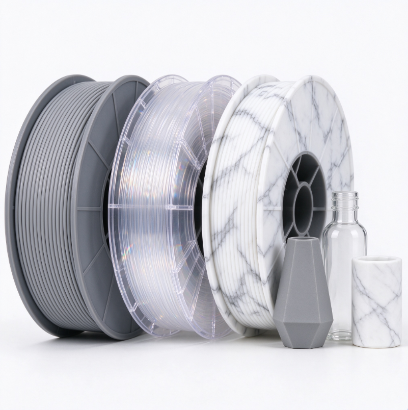 企业微信截图_1792744263154 PETG Matte/Transparent Matte/Transparent/Marble Filament 1.75mm 1kg/spool