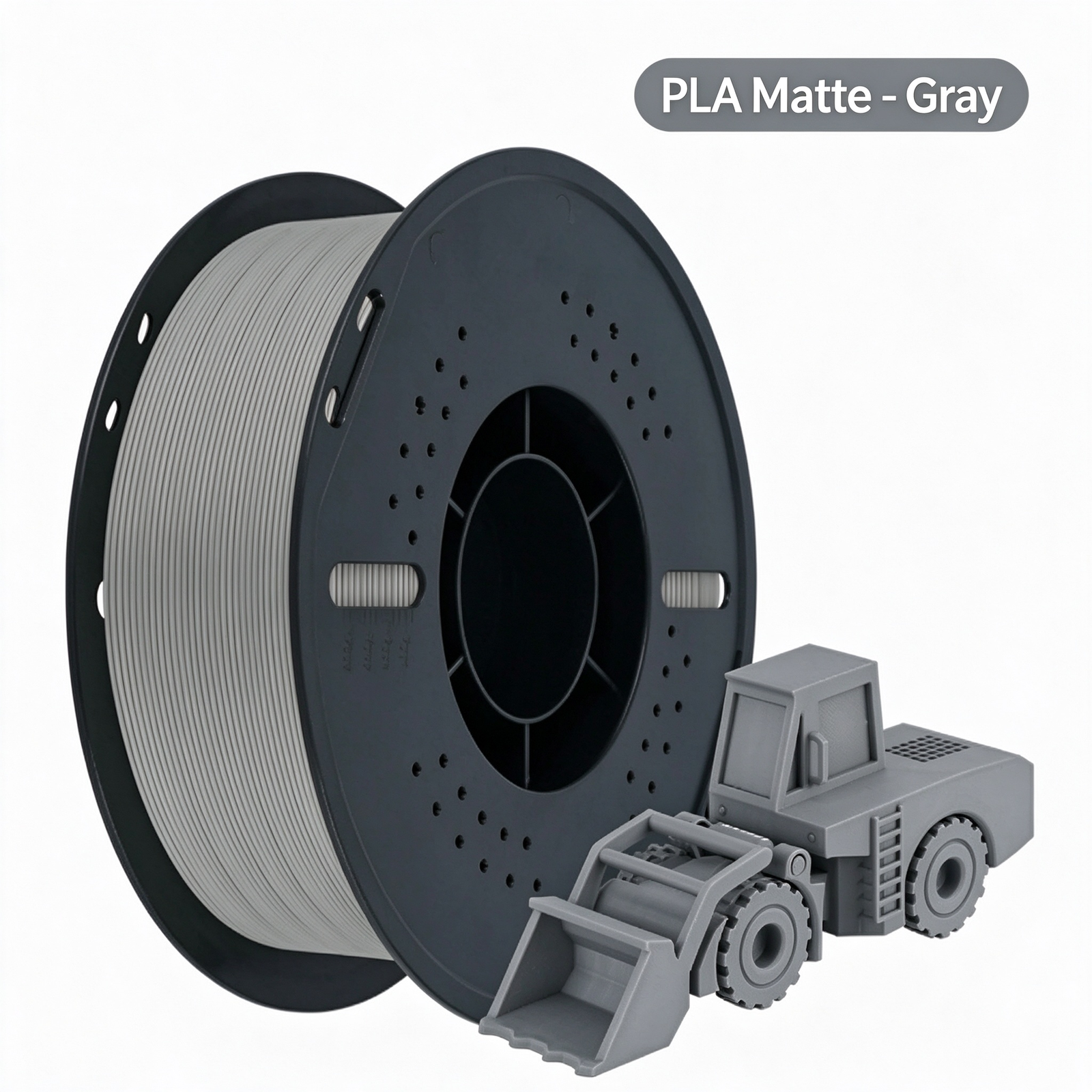 PLA Matte Single Color Filament 1.75mm 1kg/spool